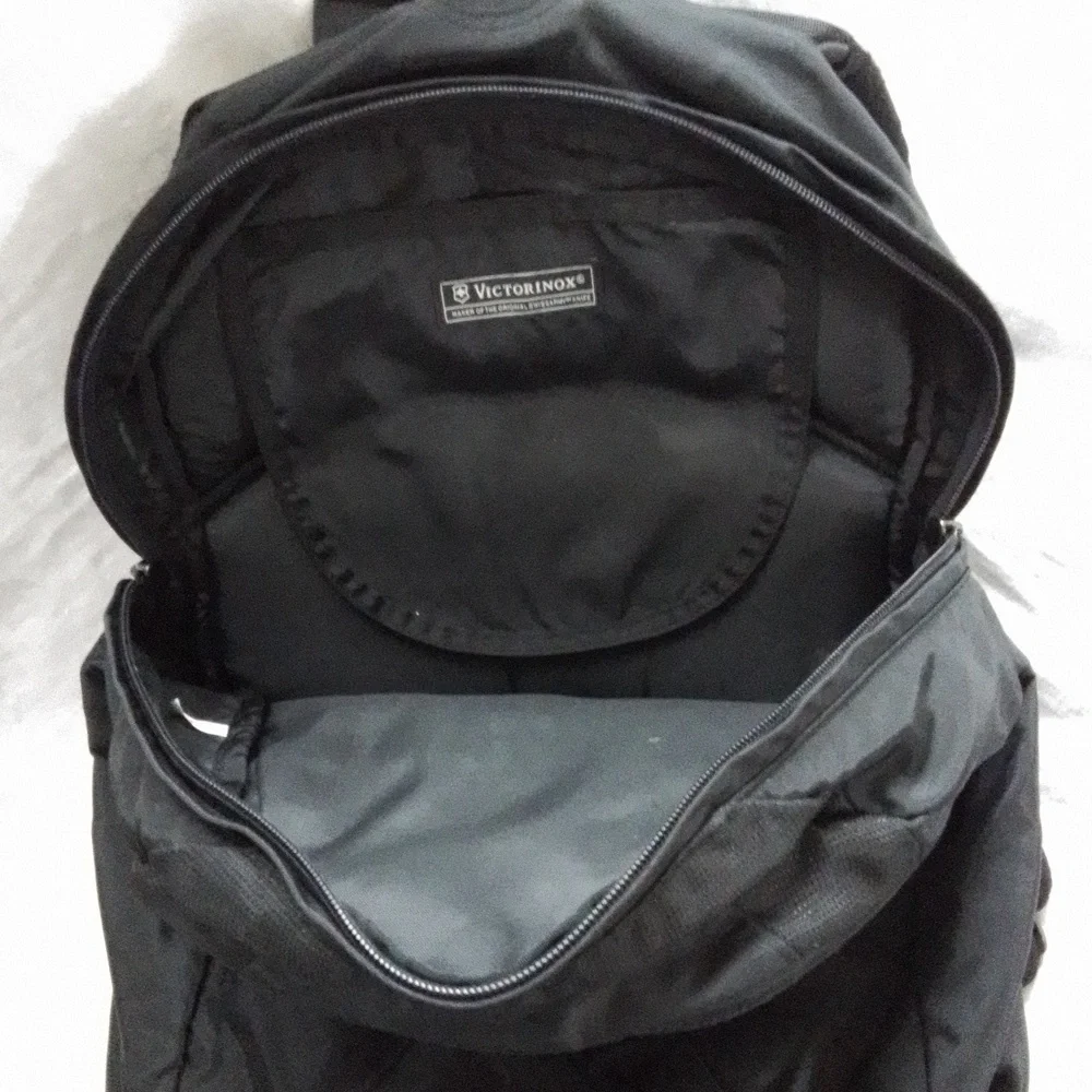 Victorinox black backpack